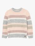Детский полосатый джемпер Angel & Rocket, Pink - фото 5