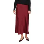 Юбка Vila Ellette midi skirt, красный - фото
