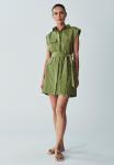 Платье-рубашка WILLA, зеленый - фото 2