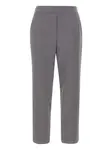 Брюки с отглаженными стрелками kaos, серый - фото