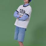 Футболка унисекс GAP, цвет Blue - фото 5