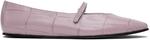 BY FAR SSENSE Work Capsule — Балетки Molly фиолетового цвета - фото