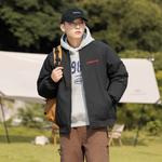 Пуховик Unisex Baseball Collar Thickened ZIAREL, хаки - фото 7