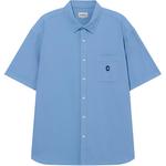 COVERNAT Рубашка унисекс синяя - фото