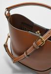 Сумка кросс-боди Stradivarius BUCKET WITH STRAP, Camel - фото 3