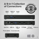 Док-станция Plugable USB-C Dual Display Docking Station UD-MSTH2 - фото 3