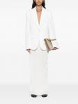 Stella McCartney однобортный пиджак, белый - фото 2