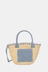 Сумка из рафии Iro, синий - фото