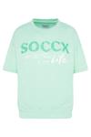 Толстовка Soccx, мятный - фото