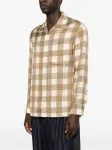 Рубашка в клетку JIL SANDER, бежевый - фото 3
