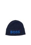 Шапка BOSS ELIOS , Dark-Blue/Dark Blue - фото