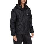 Куртка adidas Original Down Quilted Puffer Jacket 'Black', черный - фото 4
