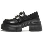 TATA Лоферы женские черные - фото