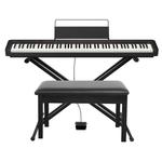 Цифровое пианино CDP S110, портативное без крышки, электрическое пианино с несколькими стилями подставок и педалью CASIO - фото