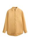 Блуза OYSHO LONG-SLEEVED, Mottled Yellow - фото 7