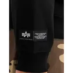 Толстовка Alpha Industries Label, черный - фото 5