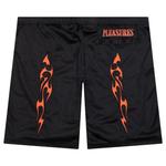 Шорты Pleasures Flame Mesh Shorts, черный - фото 2
