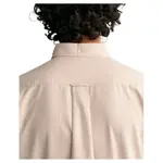 Рубашка Gant Oxford Regular Fit, бежевый - фото 4