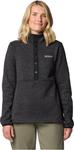 Женский свитер Columbia Weather Half Snap, Black Heather - фото