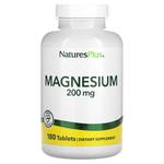 Добавка NaturesPlus Магний, 180 капсул - фото