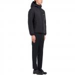 Утепленная куртка с логотипом Prada, черный - фото 8