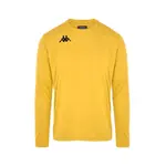 Детская футбольная майка Dovo Kappa, желтый - фото