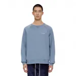 Свитшот с принтом логотипа BALMAIN, синий - фото 7