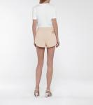 Шорты из хлопкового джерси Miu Miu, Sabbia - фото 3