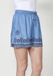 Джинсовые шорты EMBROIDERED SHORTS Koroshi, синий - фото 6