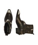 Кожаные ковбойские сапоги Pinko, черный - фото 4