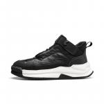 Повседневные ботинки мужские черные PARDASAUL, полностью черные утепленные ботинки на флисовой подкладке - фото