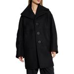 Однобортное пальто DSQUARED 2, черный - фото 5