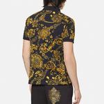 VERSACE Мужская черная поло - фото 5