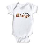 Бохо Baby Brother Детское боди The Juniper Shop, белый - фото