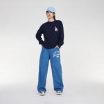 Свитшот унисекс темно-синий MLB - фото 7