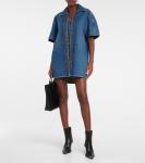 Джинсовое мини-платье Amos Petar Petrov, Ocean - фото 2
