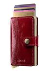 Кошелек из кожи НАПЛАК Secrid, красный - фото 2