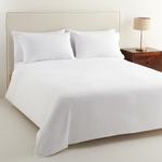 Пододеяльник Хлопок Сатин 300 ниток El Corte Inglés, белый - фото