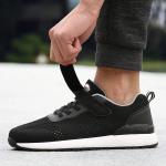 Мужские прогулочные кроссовки Low Top Black Medd, Мужские серые - фото 4