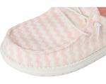 Кроссовки Hey Dude Wendy Slip Terry Stripe, цвет Pink/White - фото 6