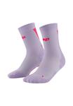 Носки CEP RUN COMPRESSION ULTRALIGHT MID CUT 4.0, Lilac Pink/Purple - фото