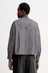 Хлопковая рубашка Sessun, серый - фото 3