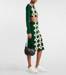 Кроссовки box из кожи Burberry, белый - фото 2