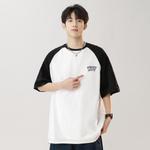 Футболка унисекс POINTLIMIT, цвет хизер серый и темно-синий - фото 8