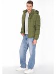 Мужская куртка оливкового цвета MO - фото 2