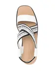 Сандалии Sneak-Elyse 80 на платформе STELLA MCCARTNEY, белый - фото 4