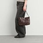 Плетеная мини-сумка St. Agni, Chocolate - фото 6