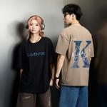 Футболка унисекс Csks, фиолетовый - фото 4