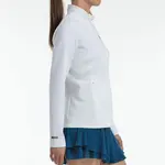 Толстовка Bullpadel Desna full zip, белый - фото 4