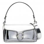 Сумка через плечо Tabby 20 в металлическом цвете COACH - фото